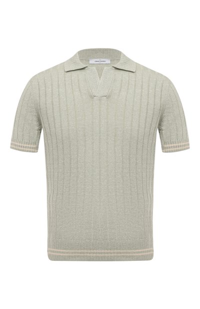 Поло изо льна и хлопка GRAN SASSO, арт. 23140/18624, фото 1