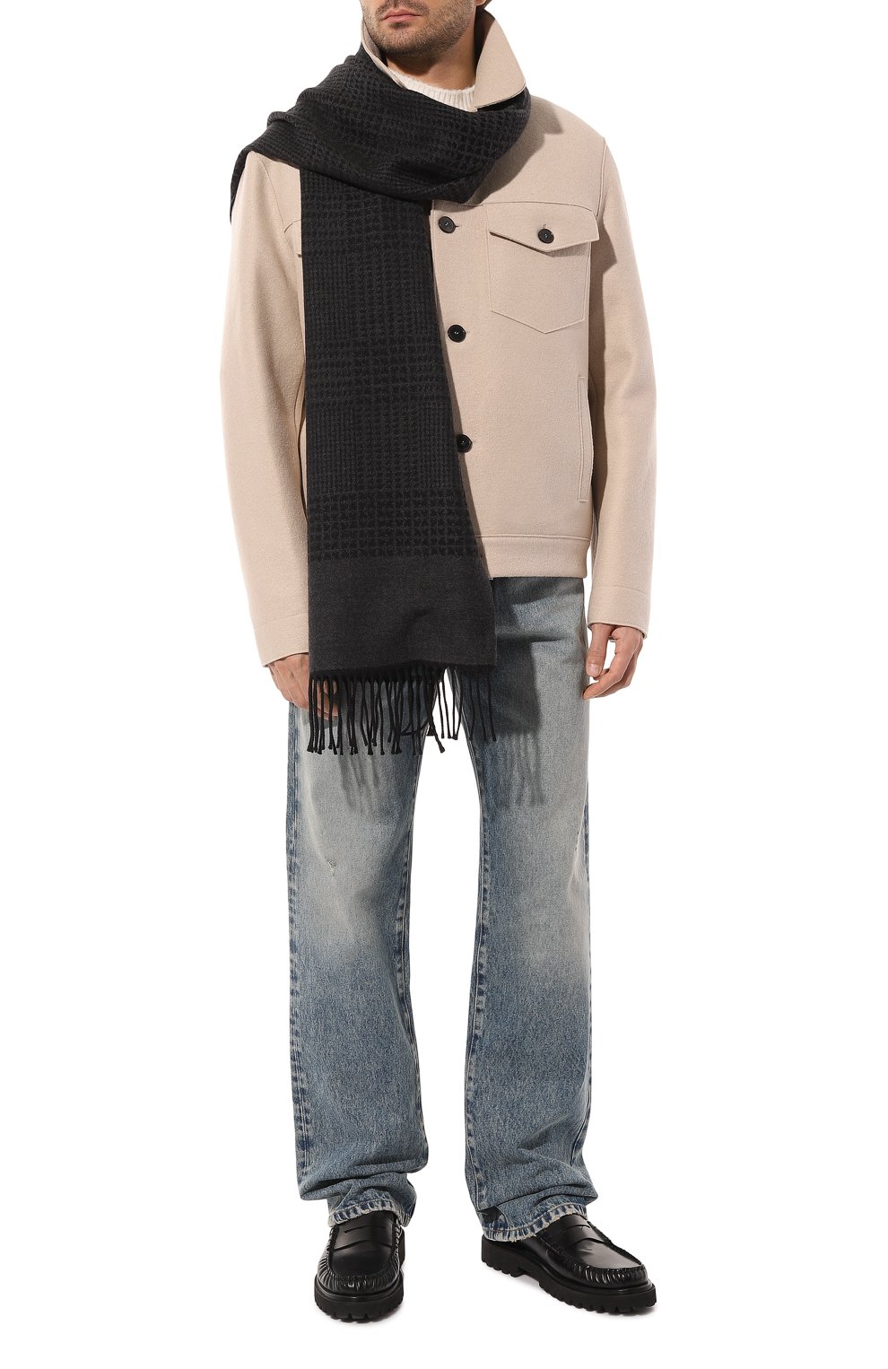 Шерстяной шарф CANALI, арт. 06/TF00271, фото 2