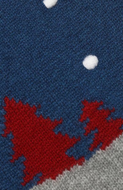 Кашемировый шарф snowy land LORO PIANA, арт. FAL0951, фото 2