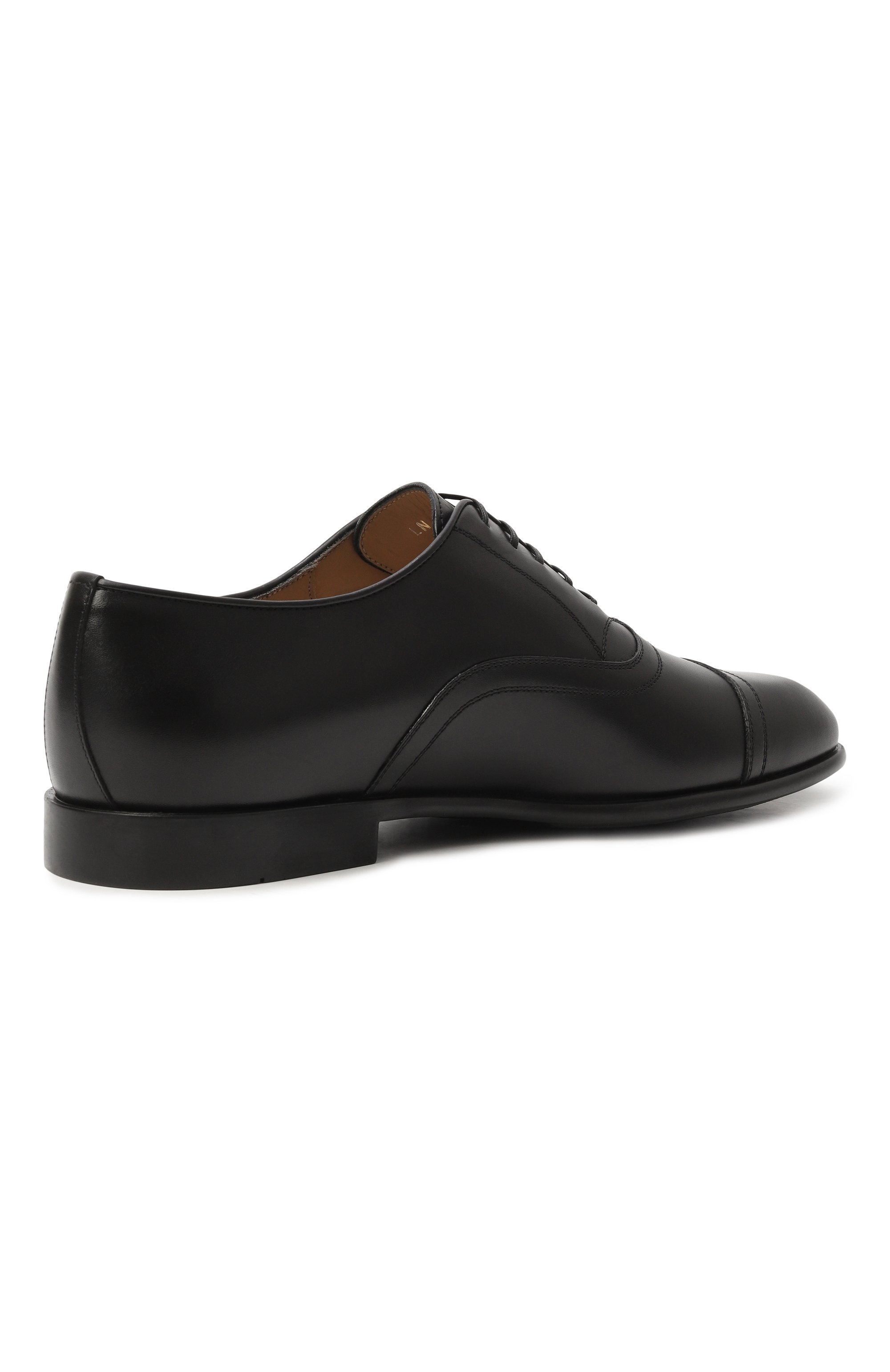 Кожаные оксфорды FERRAGAMO, арт. 027995/775110, фото 5