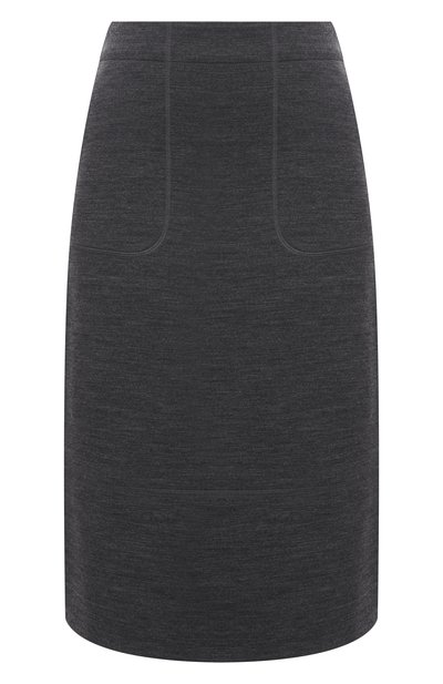 Женская шерстяная юбка JIL SANDER, арт. J40MA0147/J20214