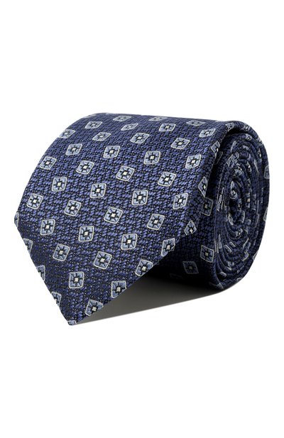 Мужской шелковый галстук CANALI, арт. 18/HJ03580