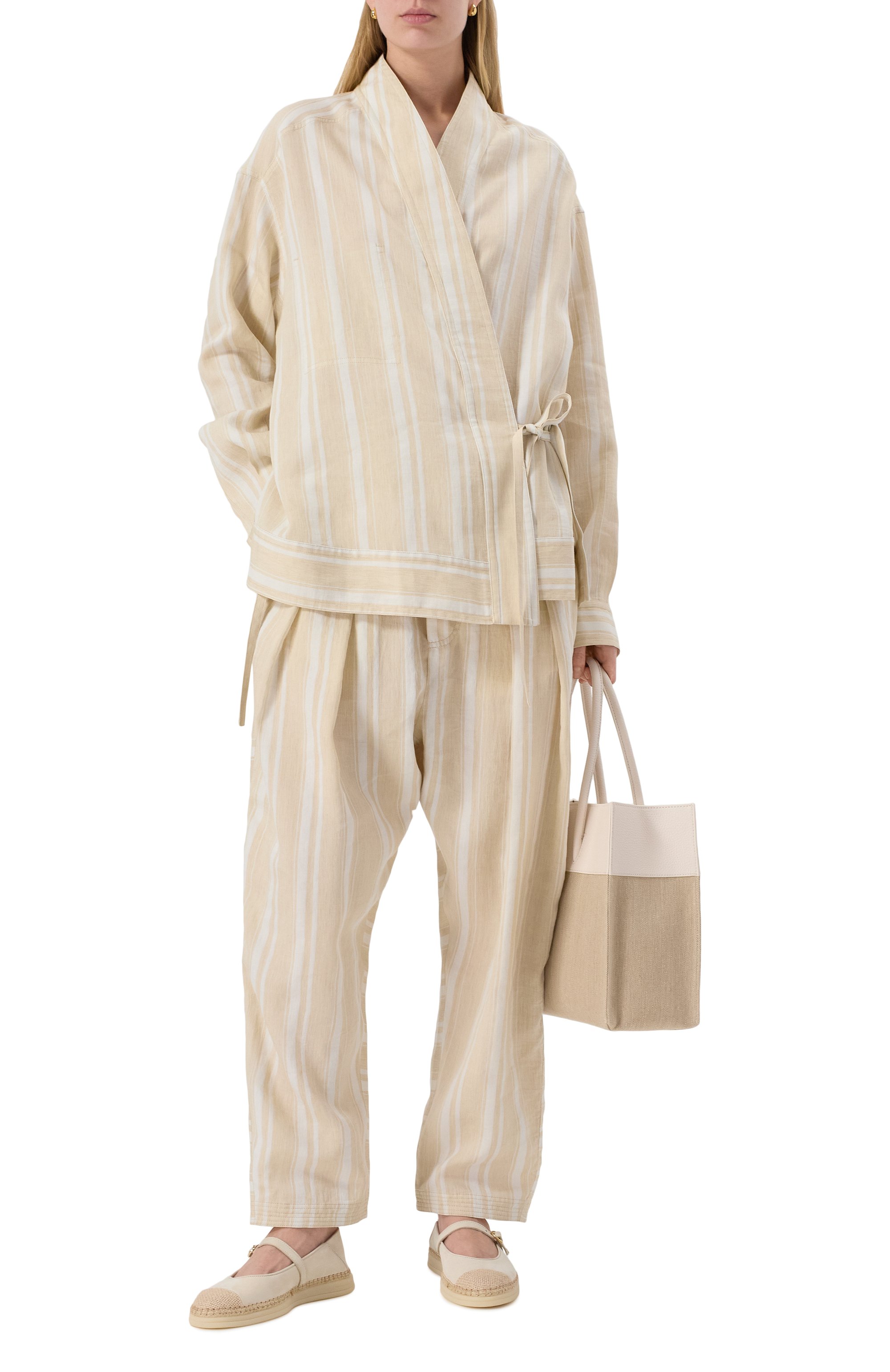 Брюки изо льна и хлопка MORDECAI, арт. 25E96MXR23M, фото 2