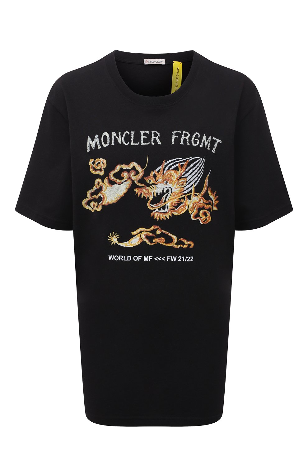 Хлопковая футболка 7 moncler frgmt hiroshi fujiwara MONCLER GENIUS, арт. G2-09U-8C000-06-8392B, фото 1