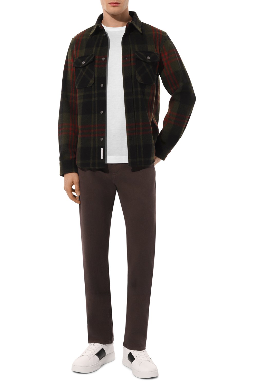 Шерстяная рубашка WOOLRICH, арт. CFWOOS0065MRUT3093, фото 2