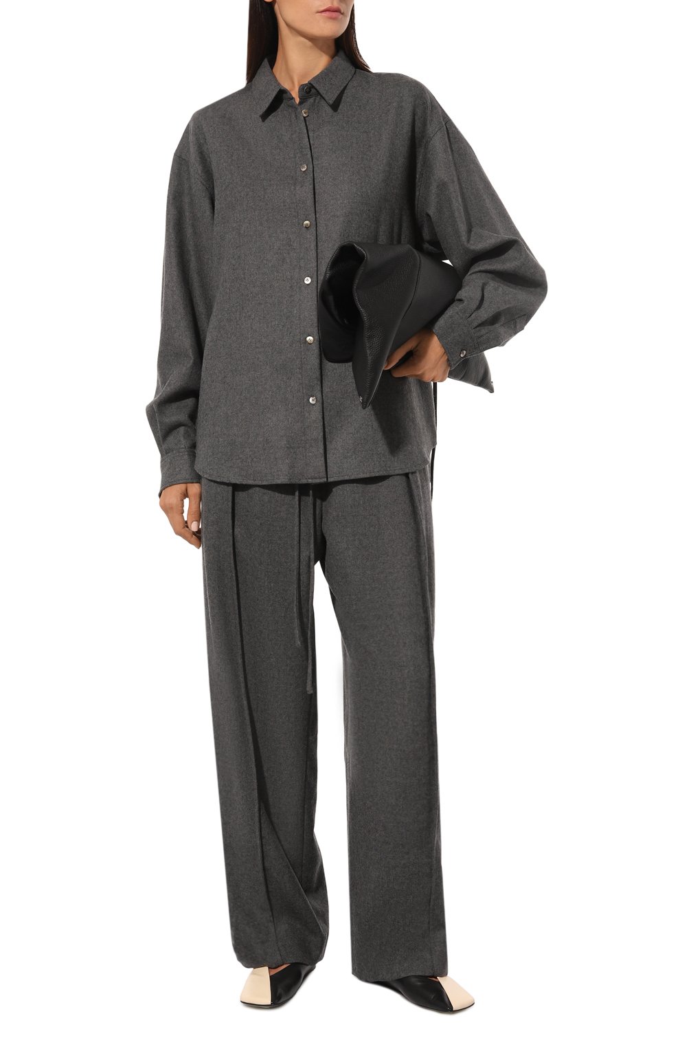 Шерстяные брюки LE17SEPTEMBRE, арт. LS2479PT001EGR, фото 2