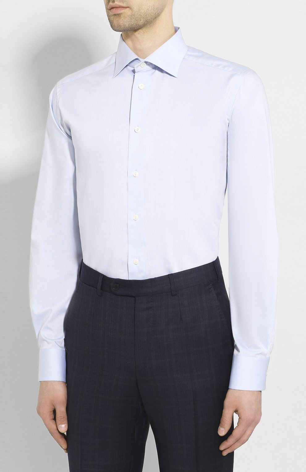 Хлопковая сорочк а с воротником кент ETON, арт. 3548 79311, фото 3