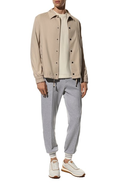 Хлопковые джоггеры ELEVENTY PLATINUM, арт. E75FELE14 TES0E201, фото 2