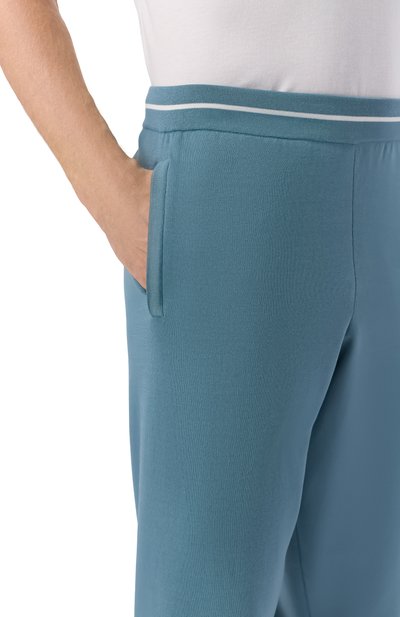 Джоггеры из хлопка и шелка MVST, арт. M26.CSM.K421/M0142-C0TT0N/SILK, фото 5