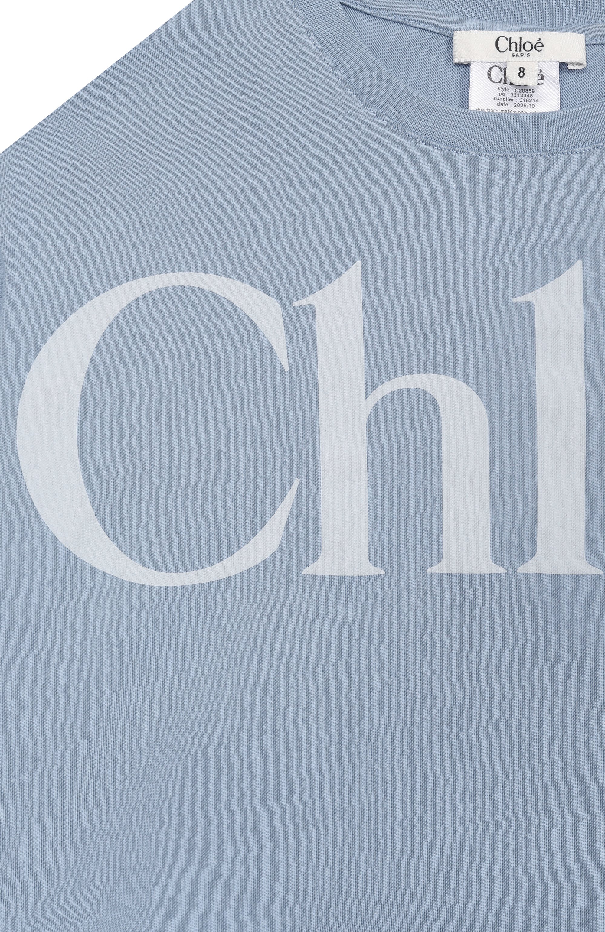 Хлопковая футболка CHLOÉ, арт. C20859, фото 3