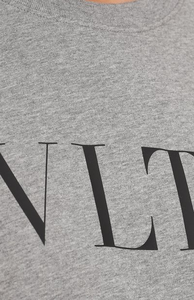 Хлопковая футболка VALENTINO, арт. QB3MG07D3V6, фото 5