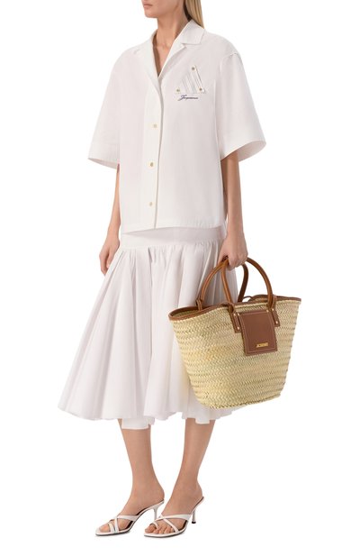 Сумка-тоут le panier soleil JACQUEMUS, арт. 23EBAW00045/AC01C04, фото 3
