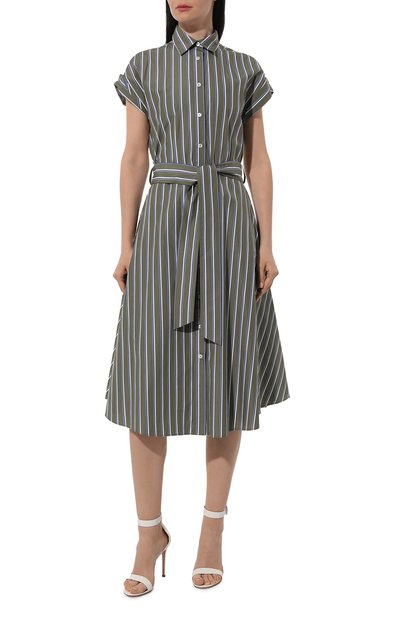 Хлопковое платье KITON, арт. D55375H088, фото 3