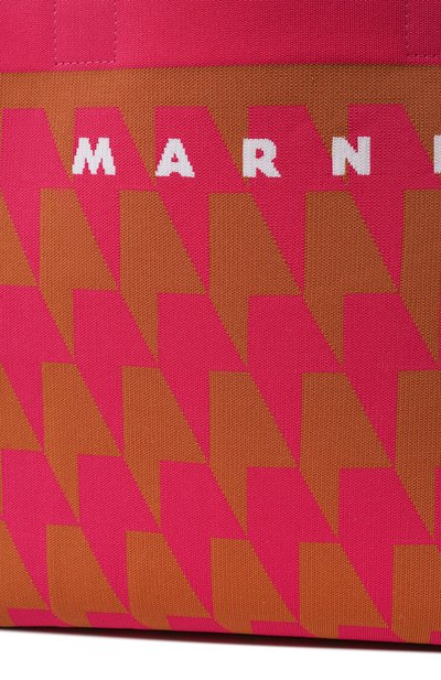 Сумка-тоут museo MARNI розового цвета по цене 104500 руб., арт. SHMP0076A3/P4556, фото 3 Сумка-тоут museo MARNI, арт. SHMP0076A3/P4556, фото 3