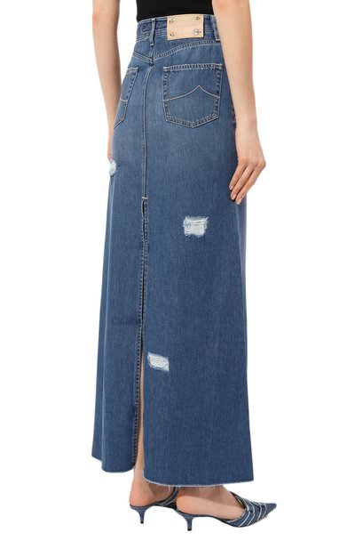 Джинсовая юбка JACOB COHEN, арт. V G 008 03 T 468A/217F, фото 4