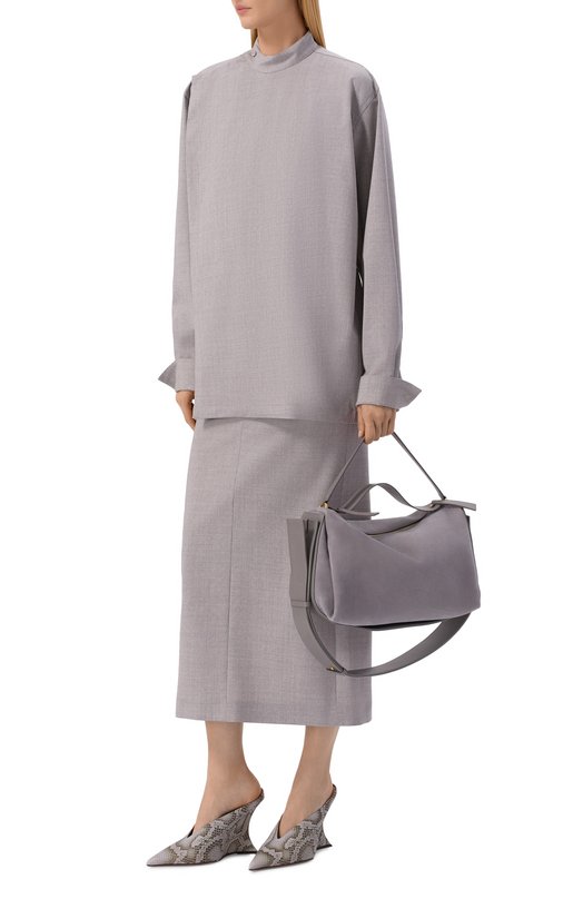 Сумка Scorpius Neous 00017/SUEDE/LEATHER Серый  00017/SUEDE/LEATHER Фото 3