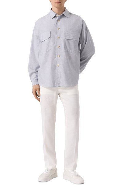 Хлопковая рубашка WHITE SAND, арт. 25SU20/501, фото 2