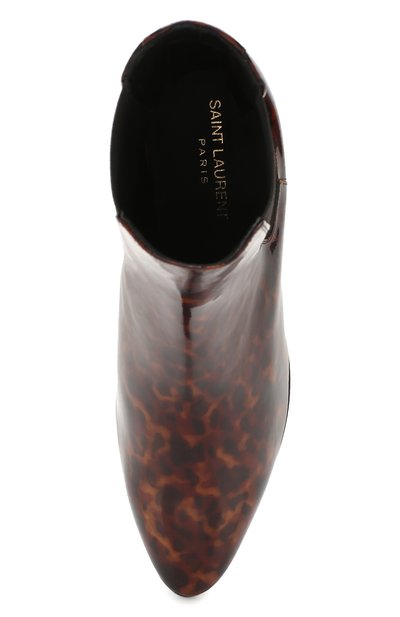 Кожаные ботинки west SAINT LAURENT, арт. 606602/1QX00, фото 5