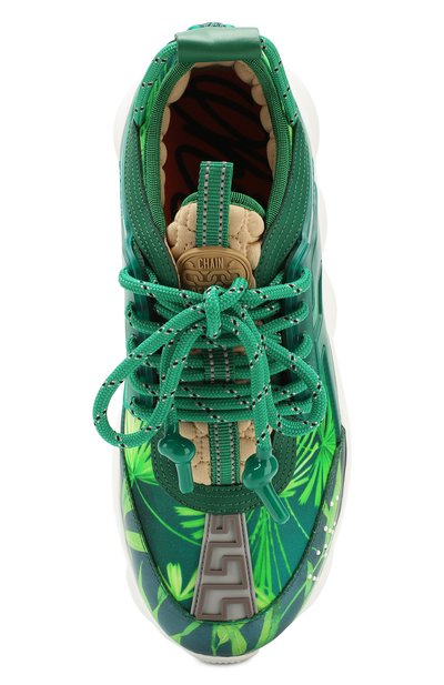 Текстильные кроссовки chain reaction VERSACE, арт. DSR705G/D71V, фото 5