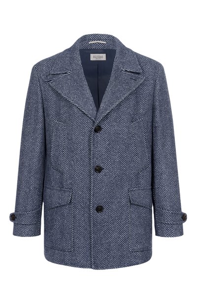 Мужской пальто из кашемира и шелка BRUNELLO CUCINELLI, арт. MV4057043