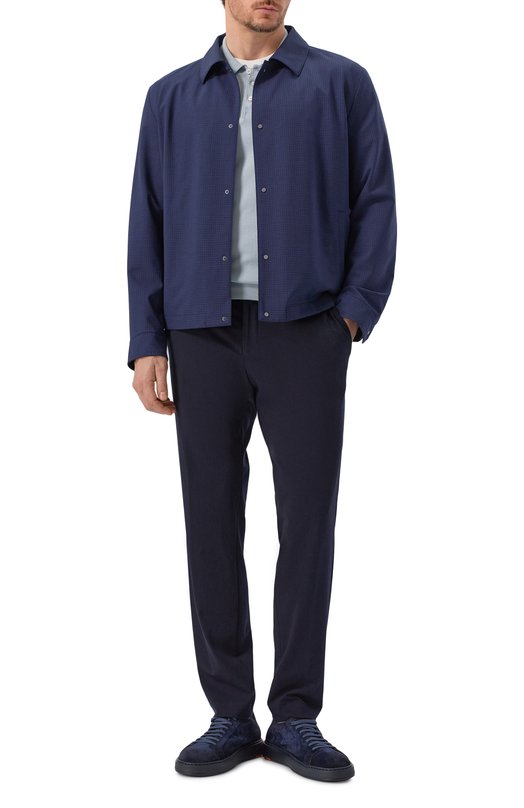 Куртка-рубашка BOSS 50556779 Синий  50556779 Фото 2