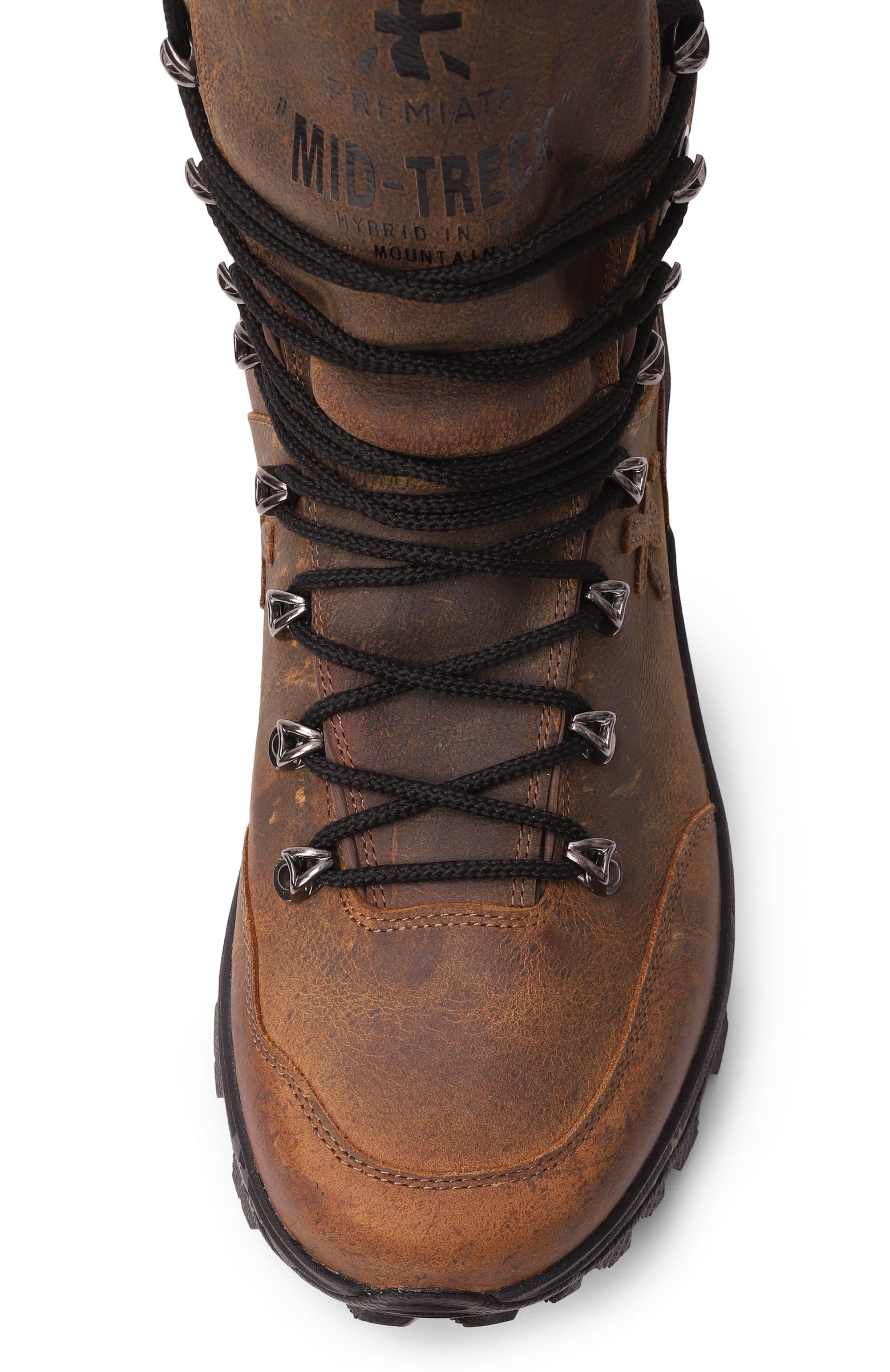 Кожаные ботинки mid treck PREMIATA, арт. MIDTRECK/VAR 441, фото 6