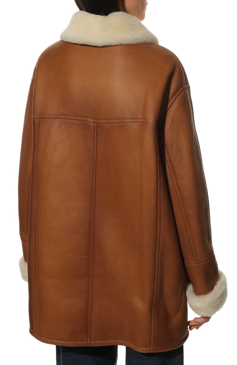 Дубленка из овчины PRADA, арт. 56910-KMT-F0MEI, фото 4