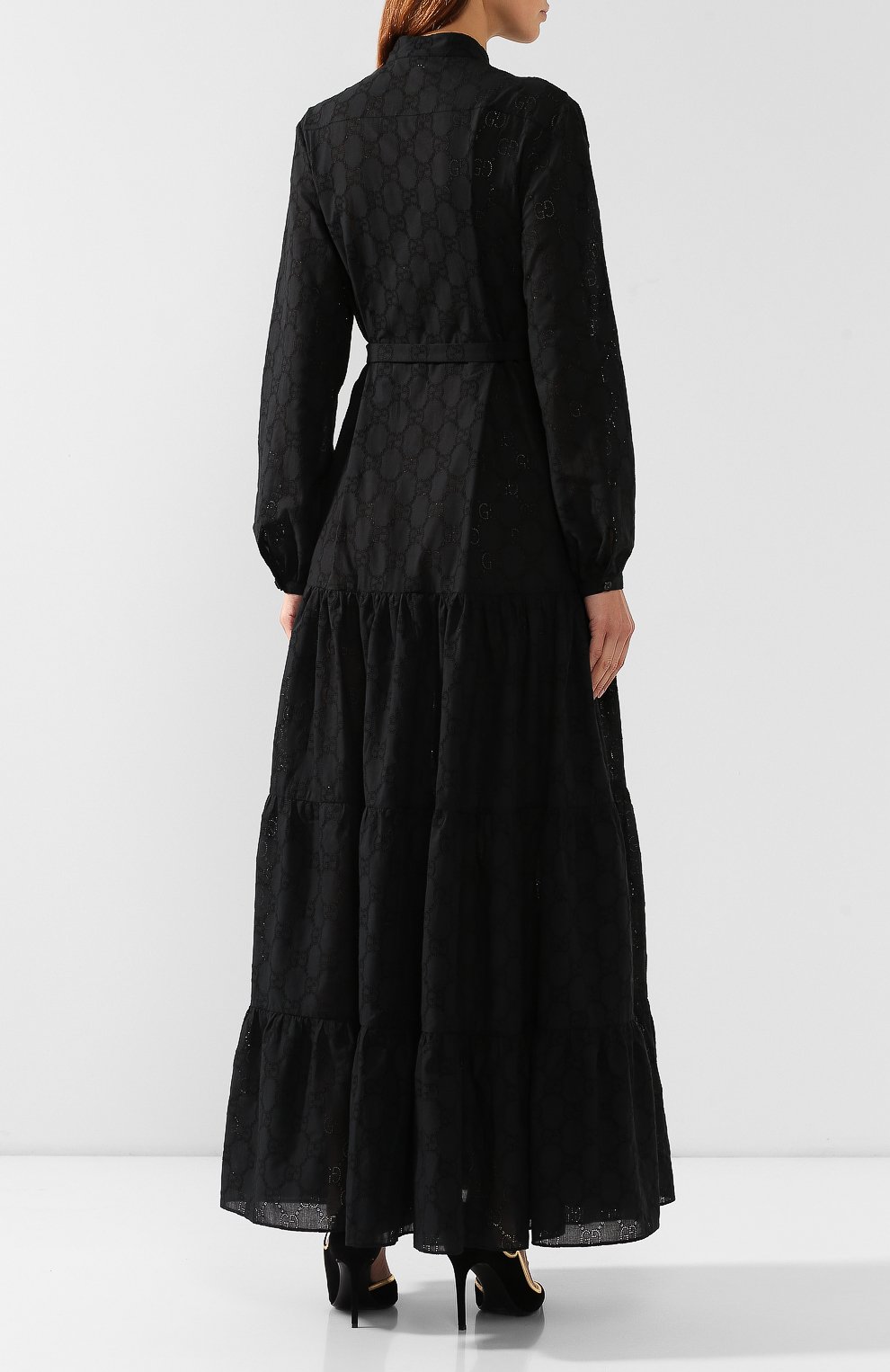 Хлопковое платье GUCCI, арт. 569021/ZABI8, фото 4