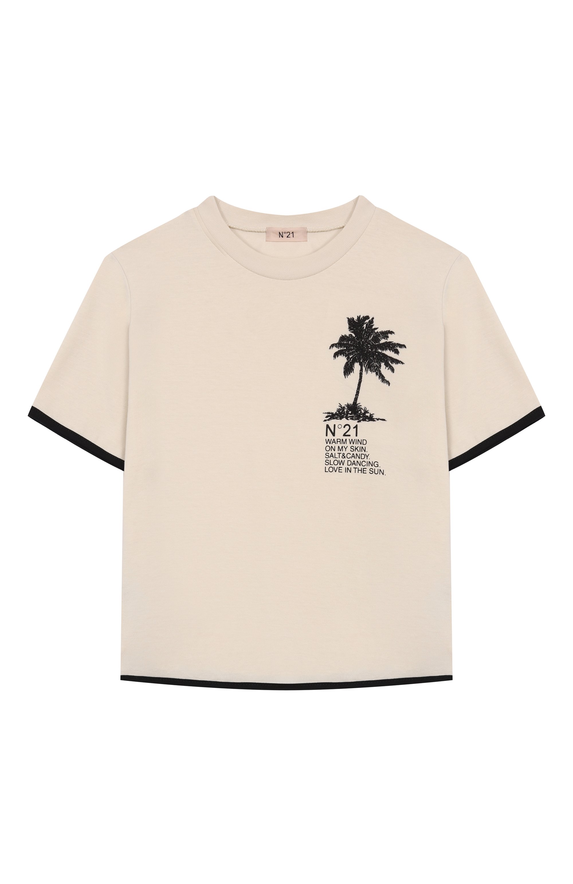 Хлопковая футболка N21, арт. N2102B/N0199, фото 1
