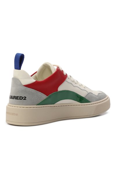 Кожаные кеды DSQUARED2, арт. 82764/VAR1_001, фото 3