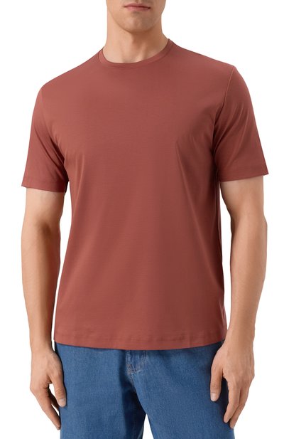 Хлопковая футболка 12 STOREEZ, арт. 126473, фото 3