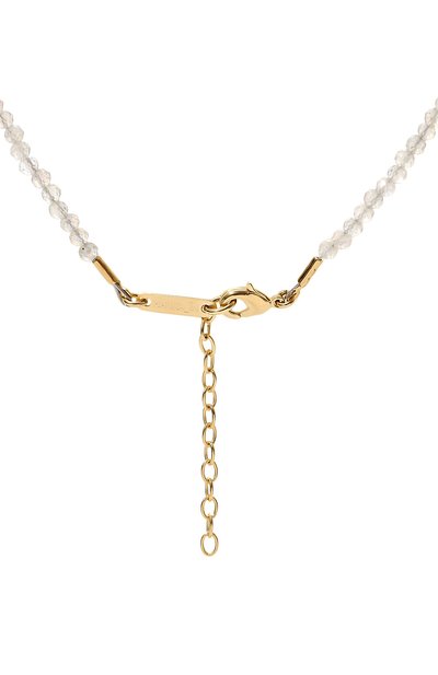 Колье HANKA_IN светло-серого цвета по цене 16550 руб., арт. J0Y-CH-LAB-NAV-0.5M, фото 4 Колье HANKA_IN, арт. J0Y-CH-LAB-NAV-0.5M, фото 4