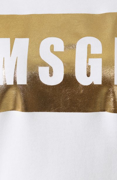 Хлопковый свитшот MSGM, арт. 2841MDM96 207299, фото 5