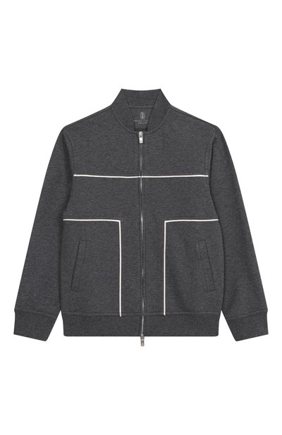 Хлопковая толстовка BRUNELLO CUCINELLI, арт. BW863E189A