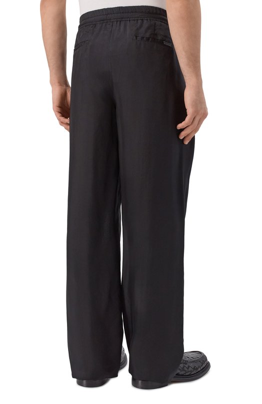 Брюки Saint Laurent 749419/Y3I83 Чёрный  749419/Y3I83 Фото 4