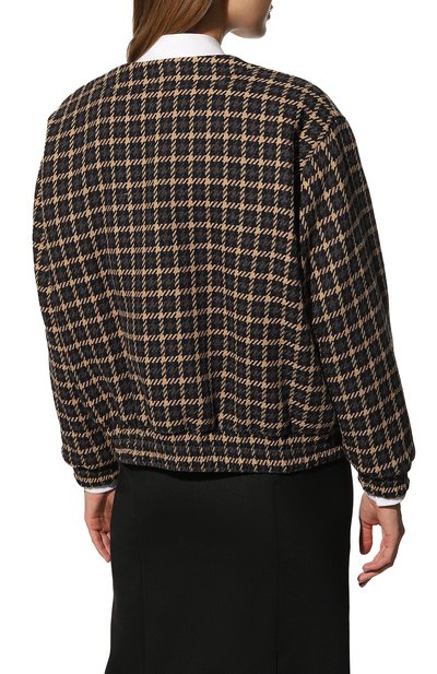 Бомбер из шерсти и вискозы BOTROIS, арт. SKU0000112, фото 4