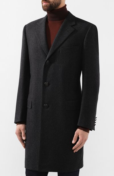 Шерстяное пальто CANALI, арт. 57110/FF02247, фото 3
