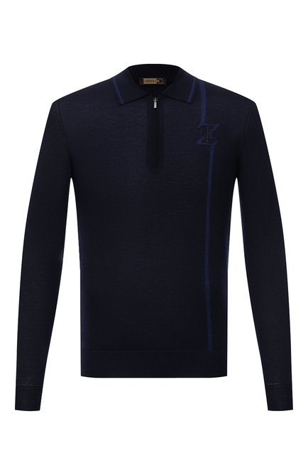 Мужская поло из кашемира и шелка ZILLI, арт. MBW-PZ042-LETT1/ML01