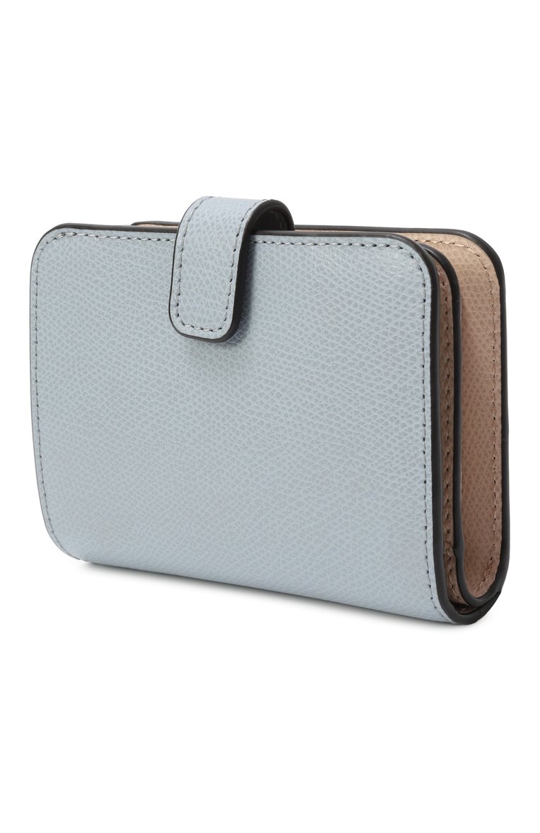 Женские кожаное портмоне FURLA голубого цвета, арт. WP00315/ARE000 | Фото 2 (Нос: Не проставлено; Материал: Натуральная кожа)