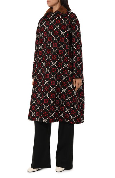 Шерстяное пальто GUCCI, арт. 542933 Z507M, фото 3