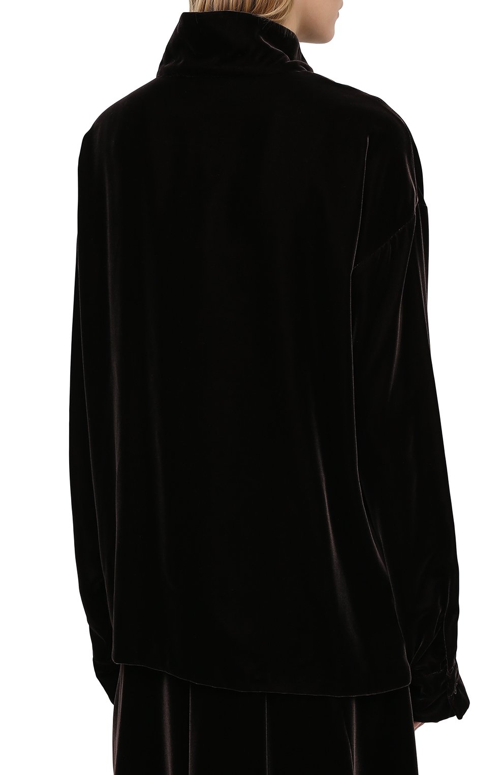 Бархатная блузка RALPH LAUREN, арт. 293835467, фото 4