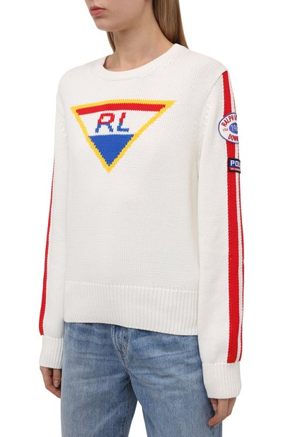 Хлопковый свитер POLO RALPH LAUREN, арт. 211847024, фото 3