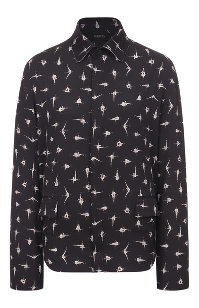 Женская шелковая рубашка GOOROO, арт. SH020-2008-9012-FW25/26