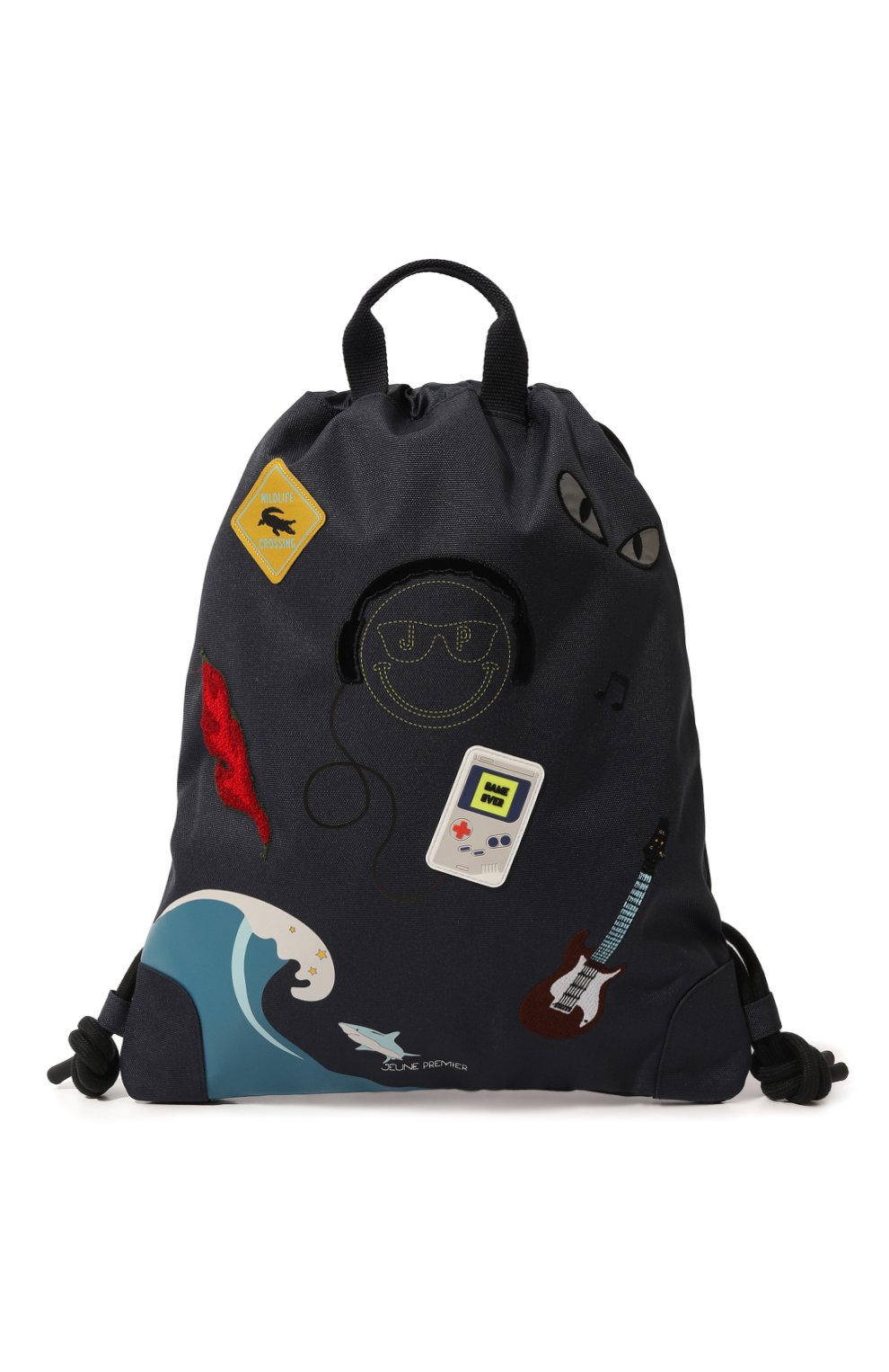 Текстильный рюкзак JEUNE PREMIER темно-синего цвета по цене 5990 руб., арт. Ci023169, фото 1 Текстильный рюкзак JEUNE PREMIER, арт. Ci023169, фото 1