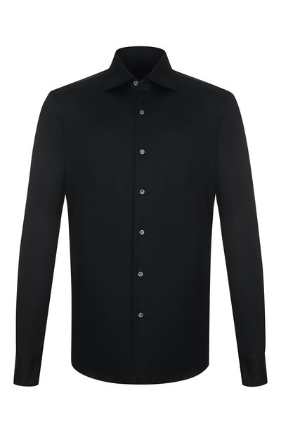 Мужская хлопковая сорочка MVST, арт. SLIM/GABRIELLE/R0UND/1628-JERSEY (INTERL0CK)