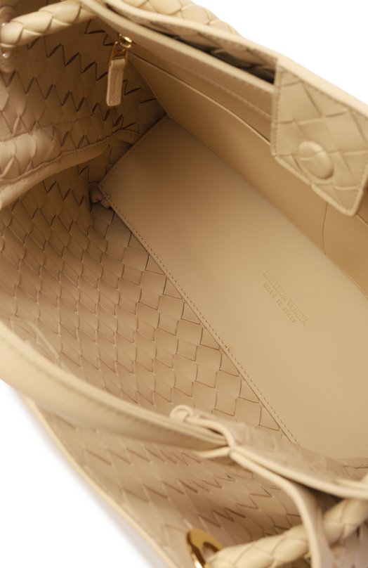 Сумка Andiamo medium Bottega Veneta 766016/VCPP1 Бежевый  766016/VCPP1 Фото 5