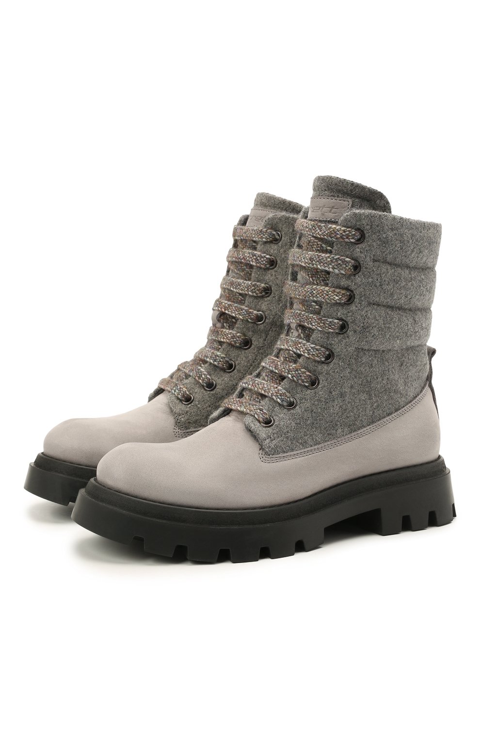 Кожаные ботинки JARRETT, арт. J3TR124A/M0RBID0NE FUM0/35-40, фото 1