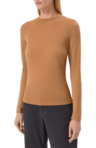 Шерстяной пуловер MVST бежевого цвета по цене 137000 руб., арт. M0-M25.1MW.K402/34-48, фото 3 Шерстяной пуловер MVST, арт. M0-M25.1MW.K402/34-48, фото 3