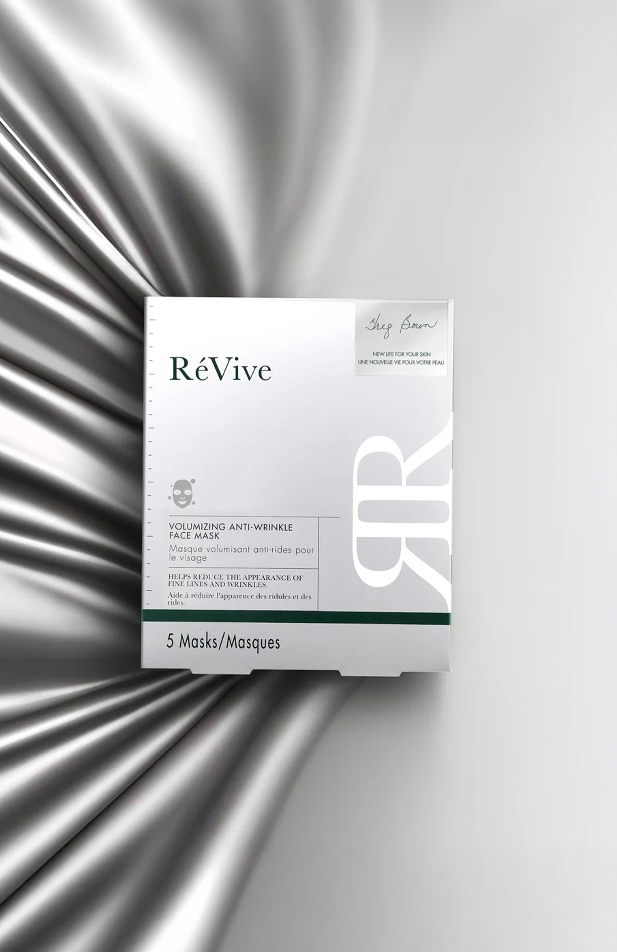 Маска для восстановления объема volumizing anti-wrinkle face mask (5x30g) REVIVE, арт. 633222227247, фото 3