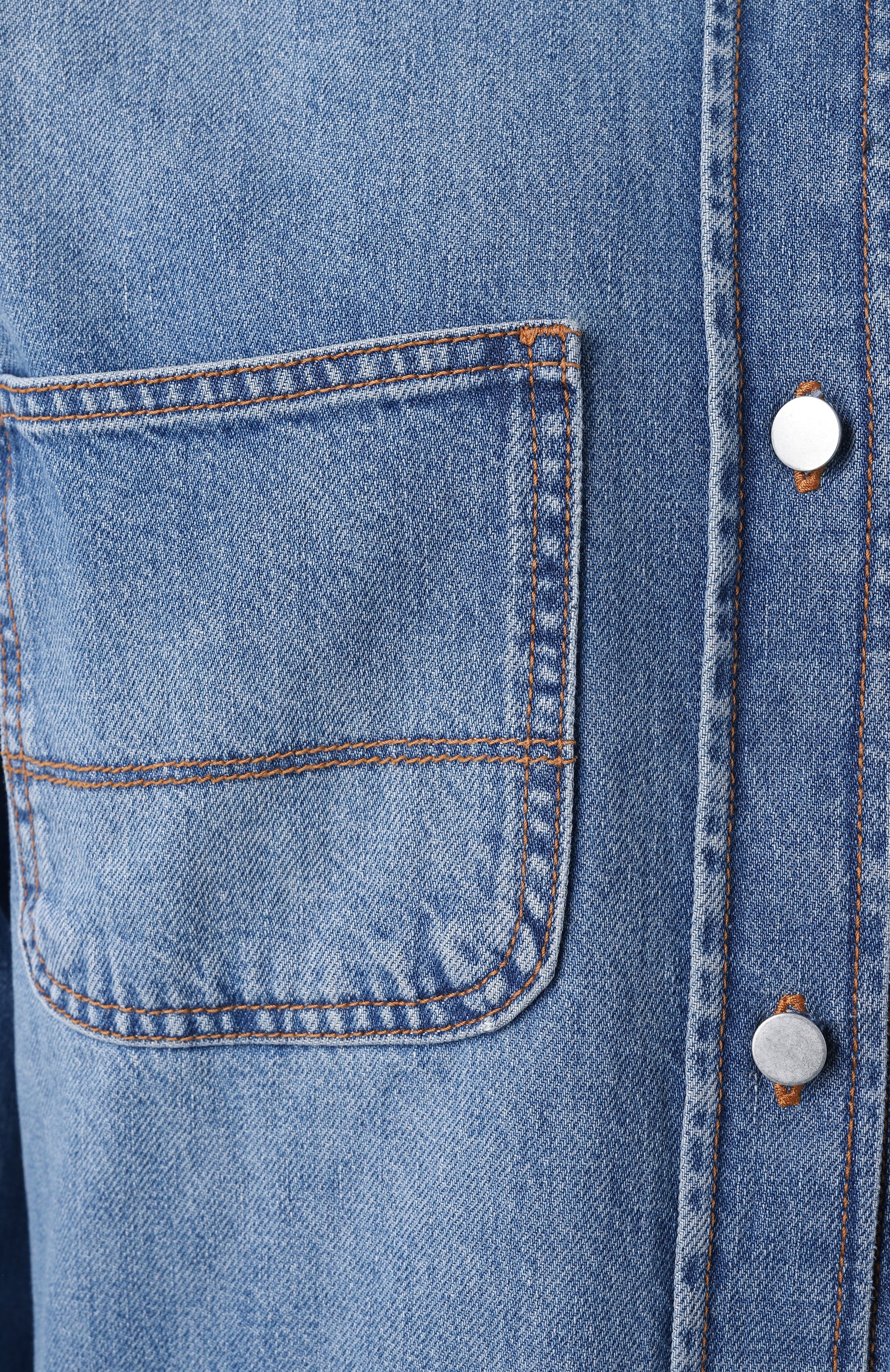 Джинсовая рубашка HAIKURE, арт. HEW06083DF127L0875, фото 6